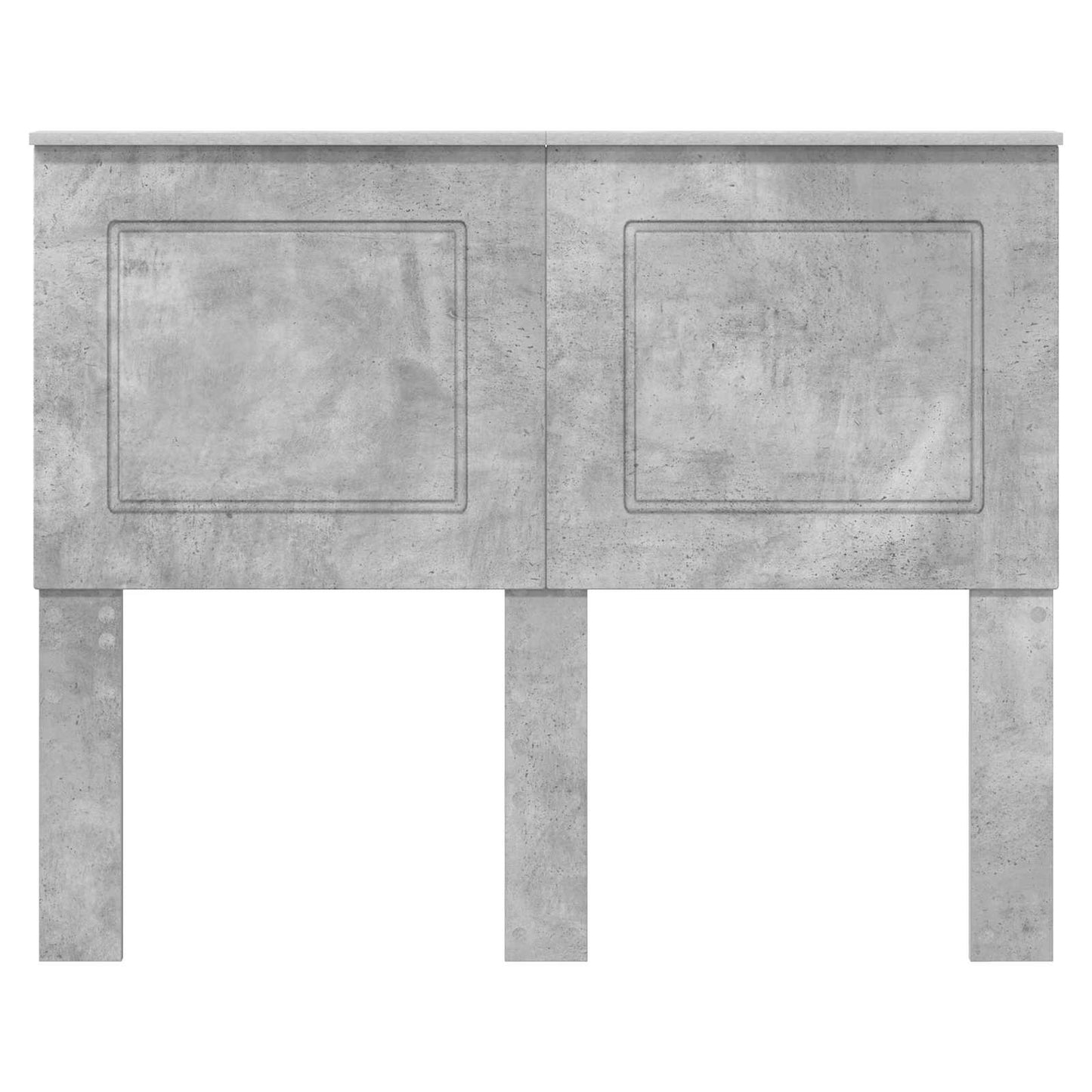 Kopfteil Betongrau 100 cm Holzwerkstoff
