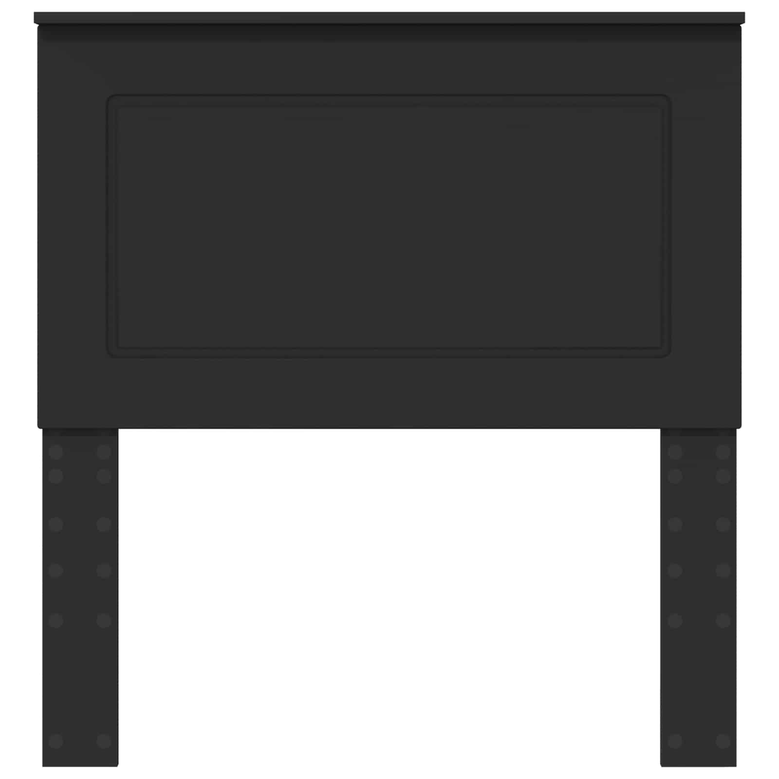 Kopfteil Schwarze Eiche 100 cm Holzwerkstoff