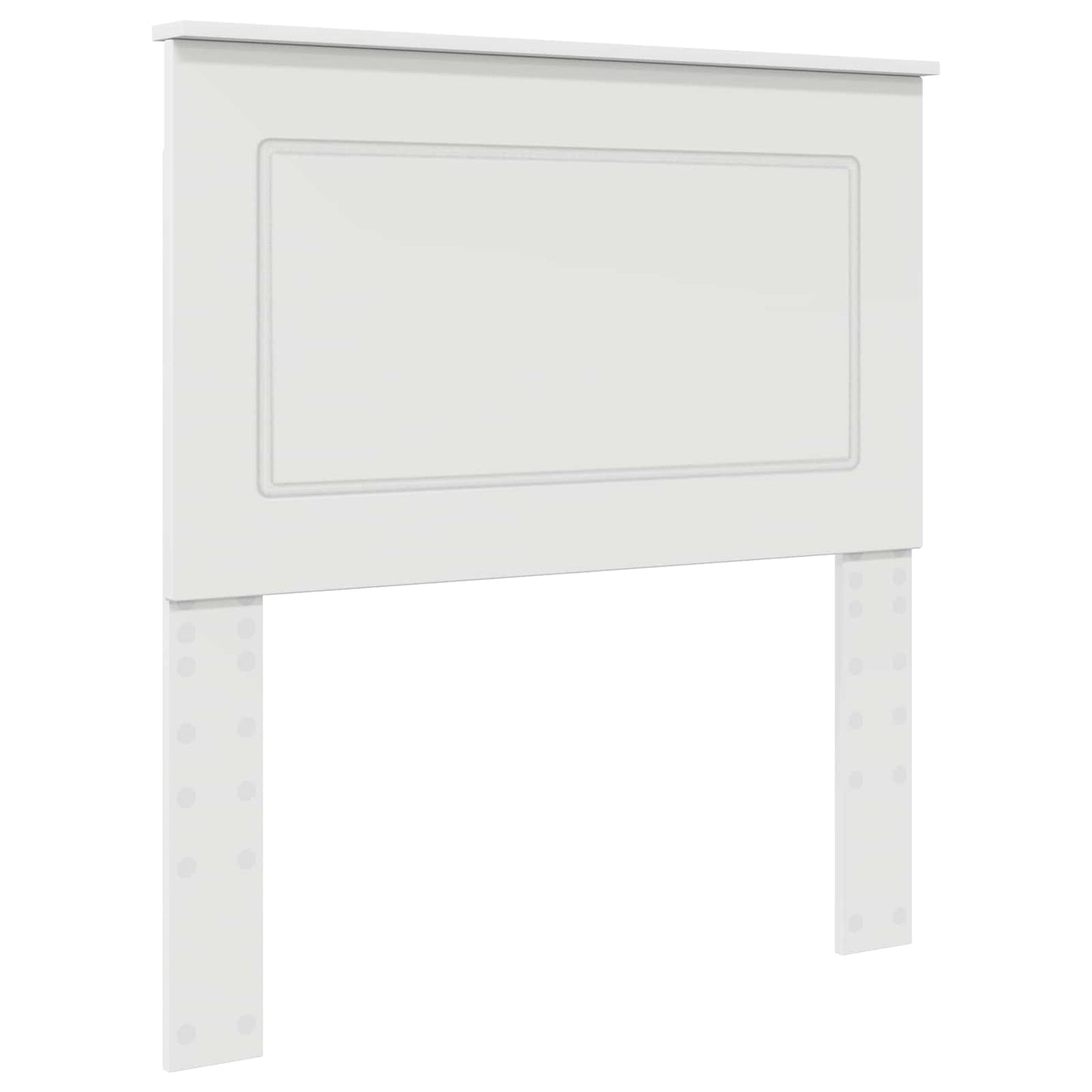 Kopfteil Weiß 100 cm Holzwerkstoff