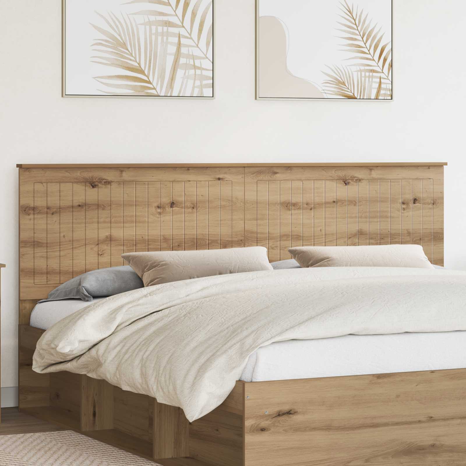 Kopfteil Artisan-Eiche Holzwerkstoff