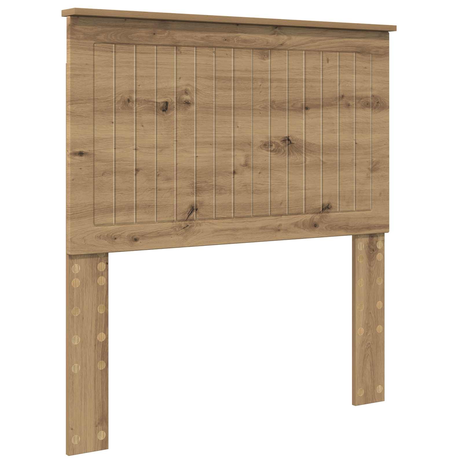 Kopfteil Artisan-Eiche Holzwerkstoff