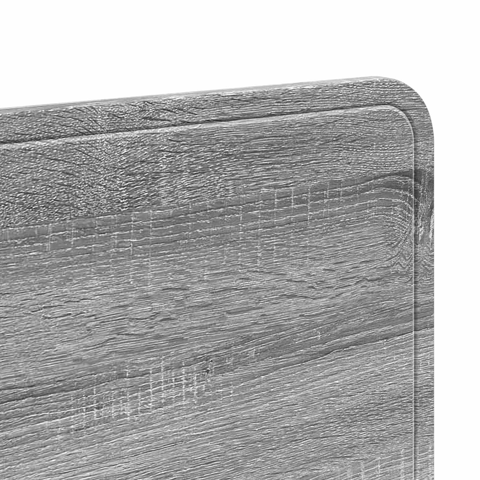 Kopfteil Graues Sonoma Holzwerkstoff