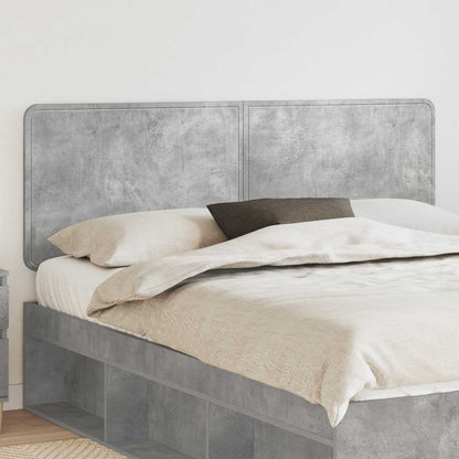 Kopfteil Beton Grau Holzwerkstoff