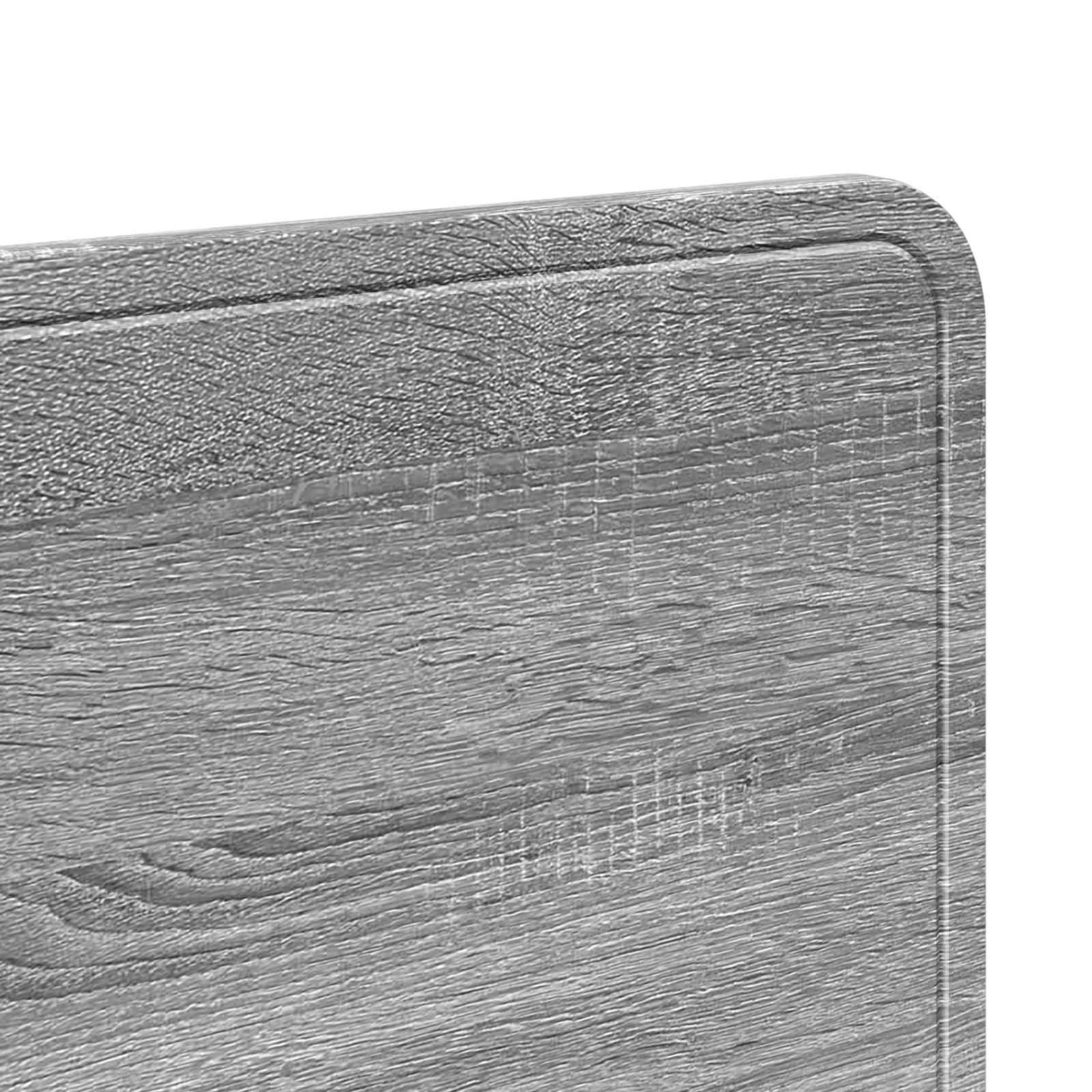 Kopfteil Graues Sonoma Holzwerkstoff