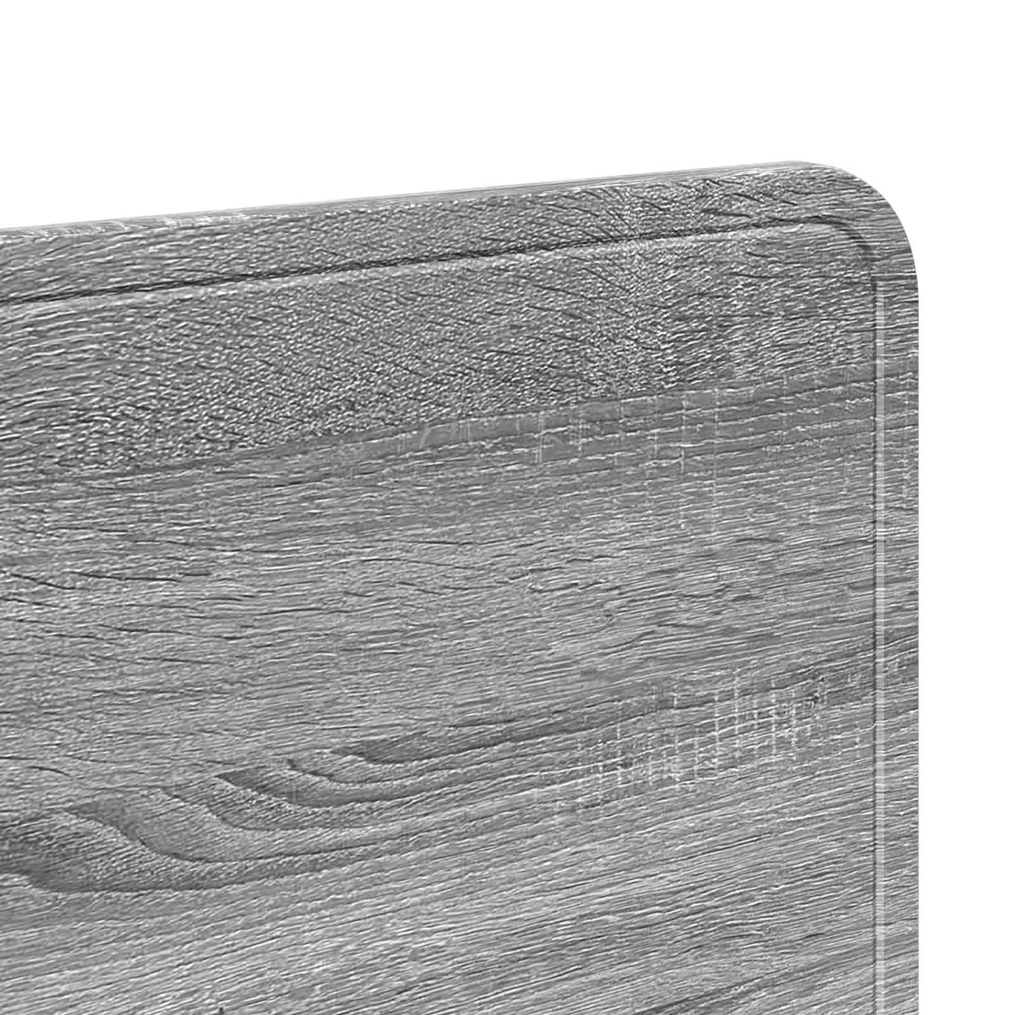 Kopfteil Graues Sonoma Holzwerkstoff