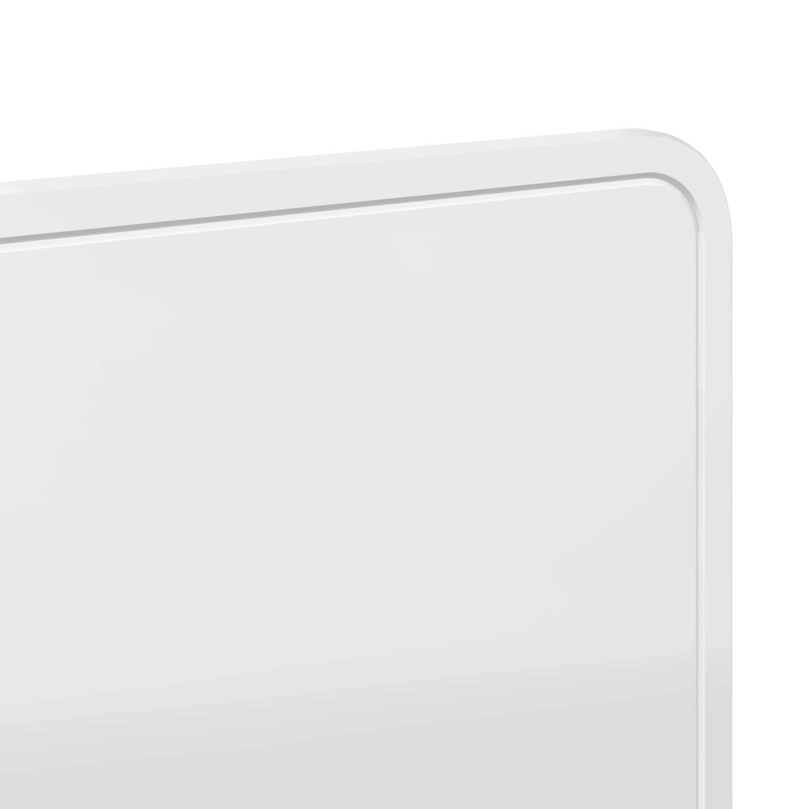 Kopfteil Glänzend Weiß Holzwerkstoff