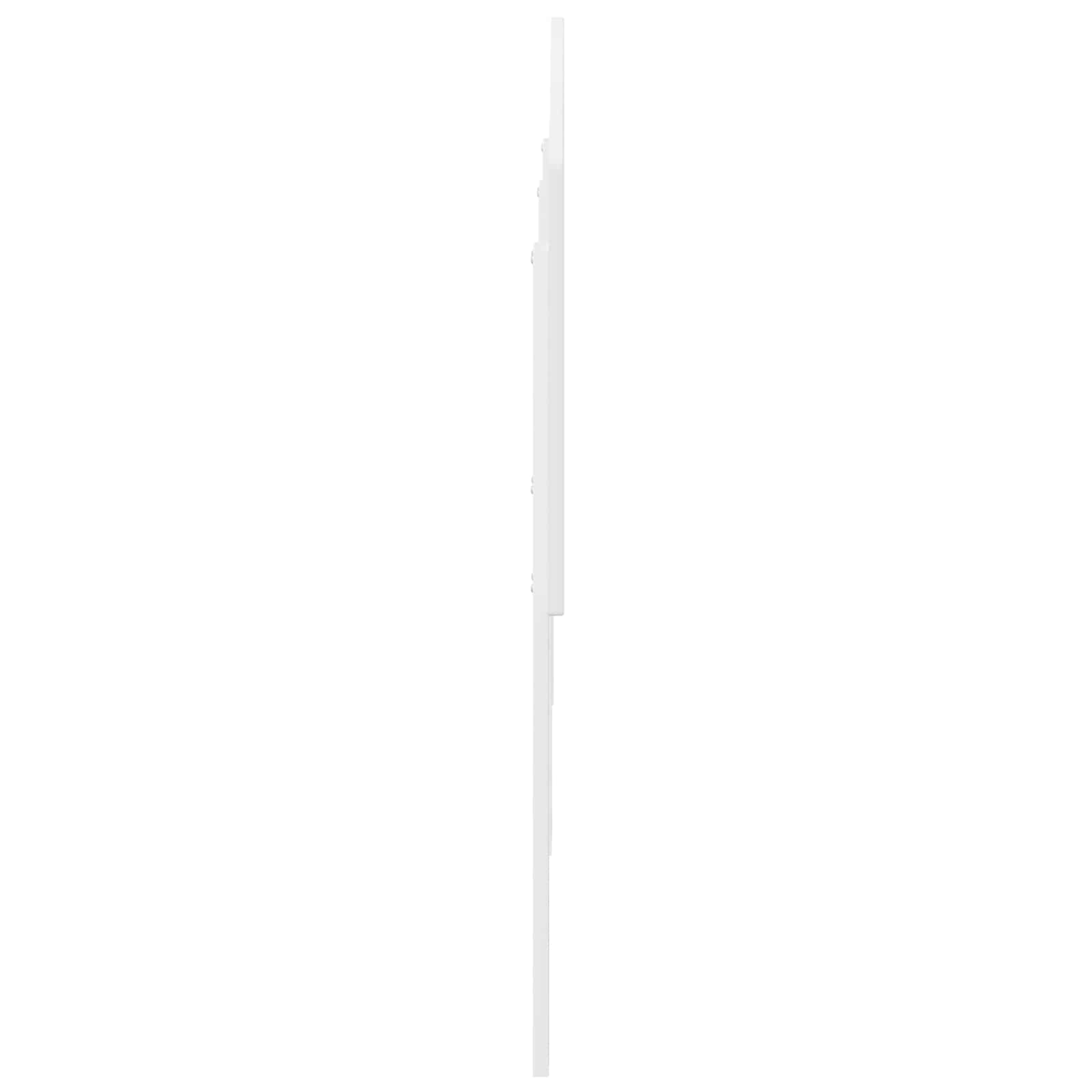 Kopfteil Weiß Holzwerkstoff