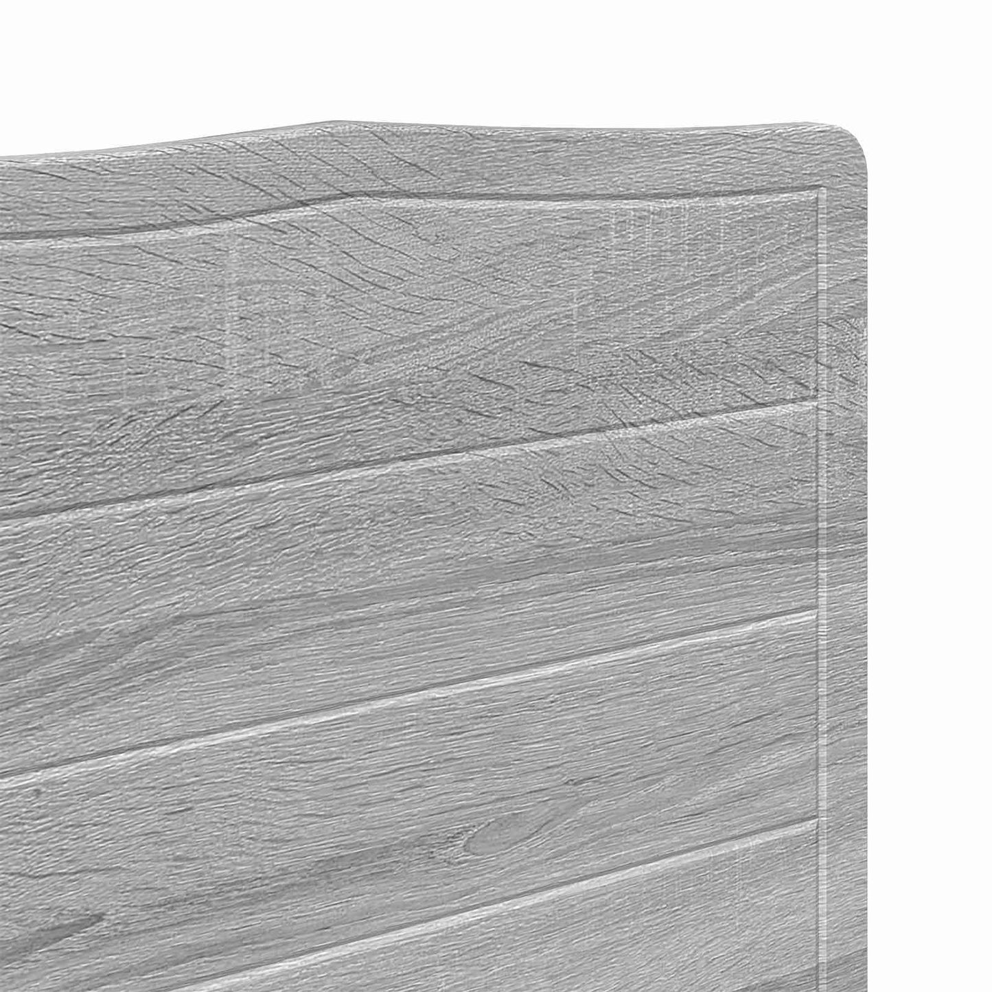Kopfteil Graues Sonoma Holzwerkstoff