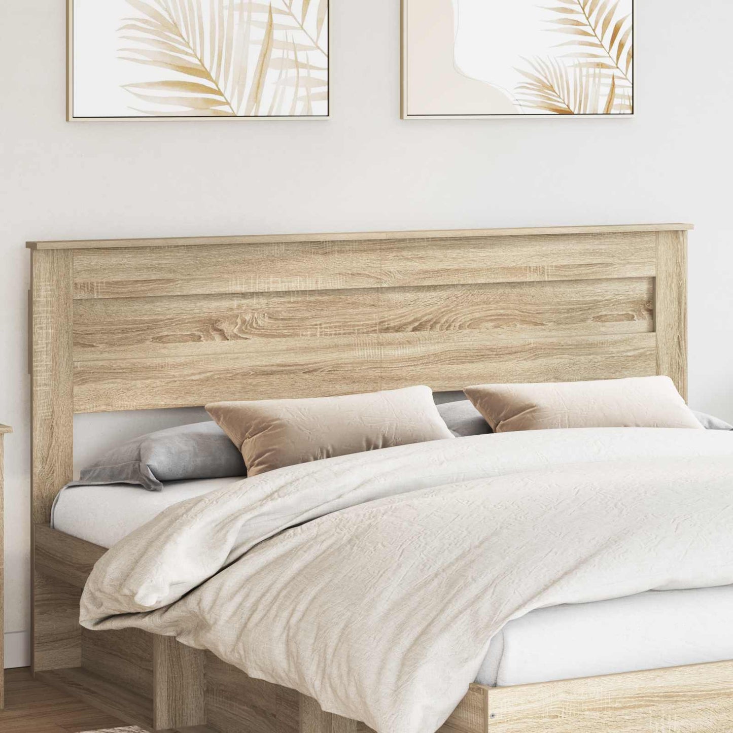Kopfteil Sonoma-Eiche Holzwerkstoff