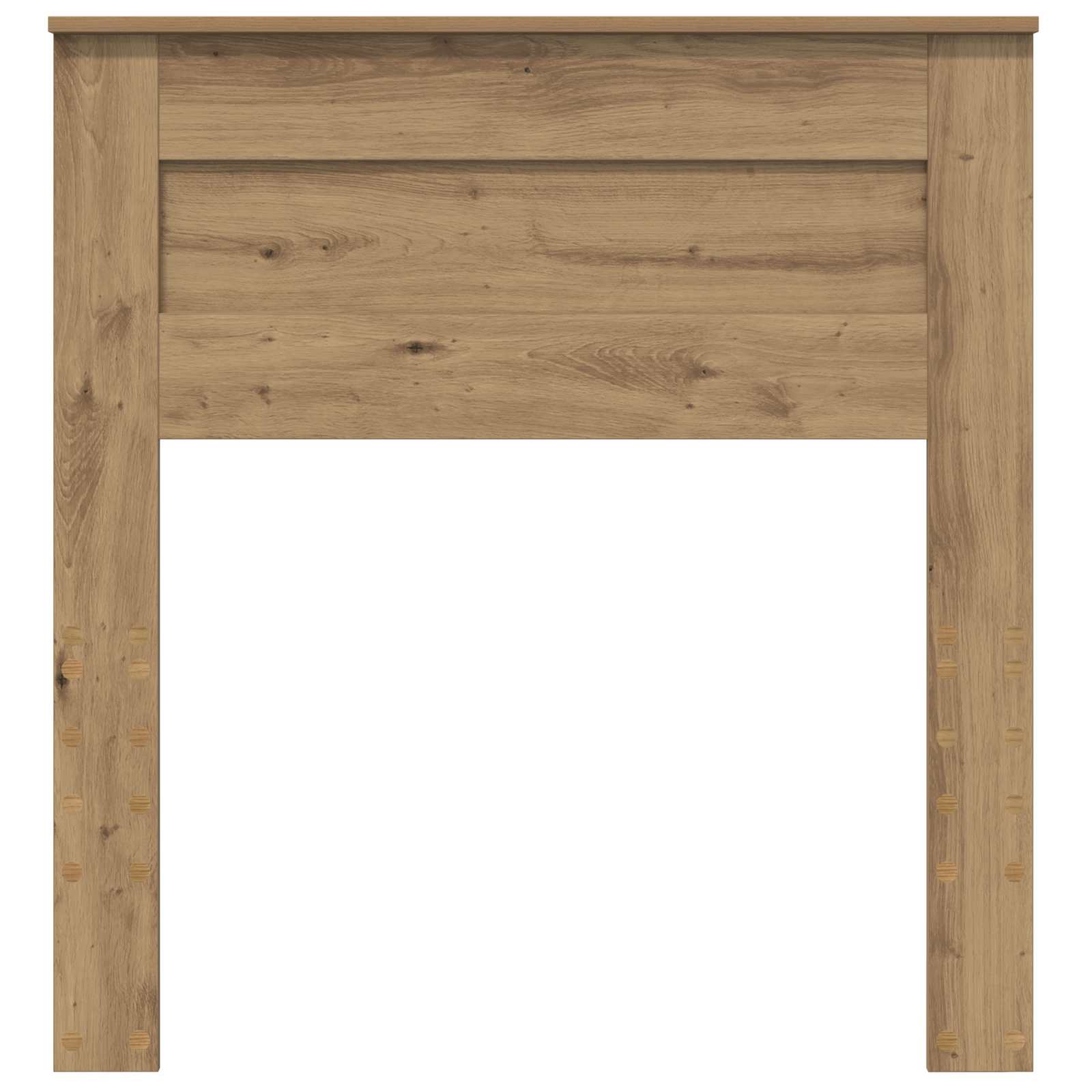 Kopfteil Artisan-Eiche Holzwerkstoff