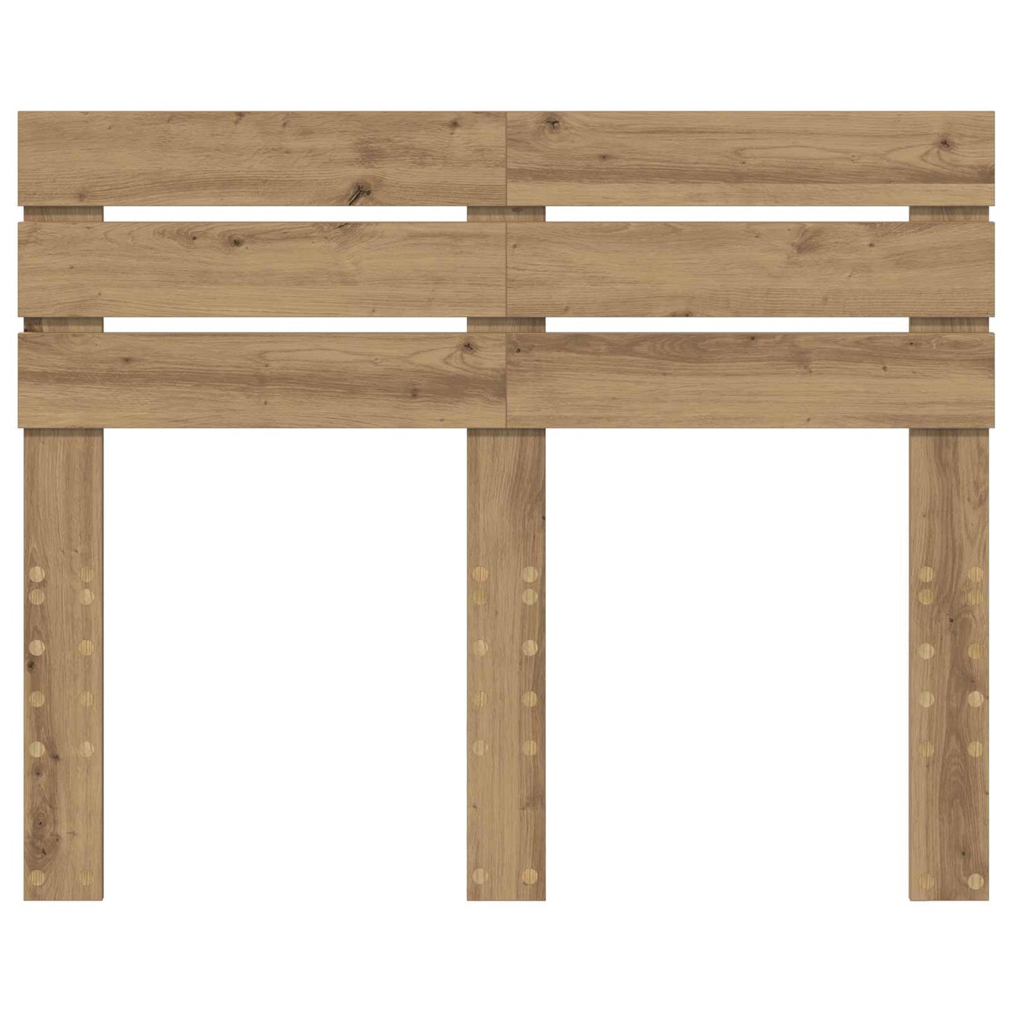 Kopfteil Artisan-Eiche Holzwerkstoff