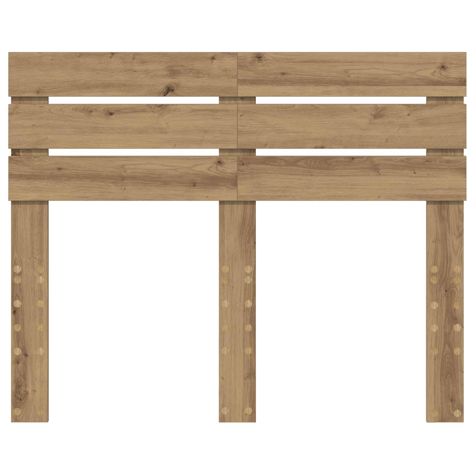 Kopfteil Artisan-Eiche Holzwerkstoff