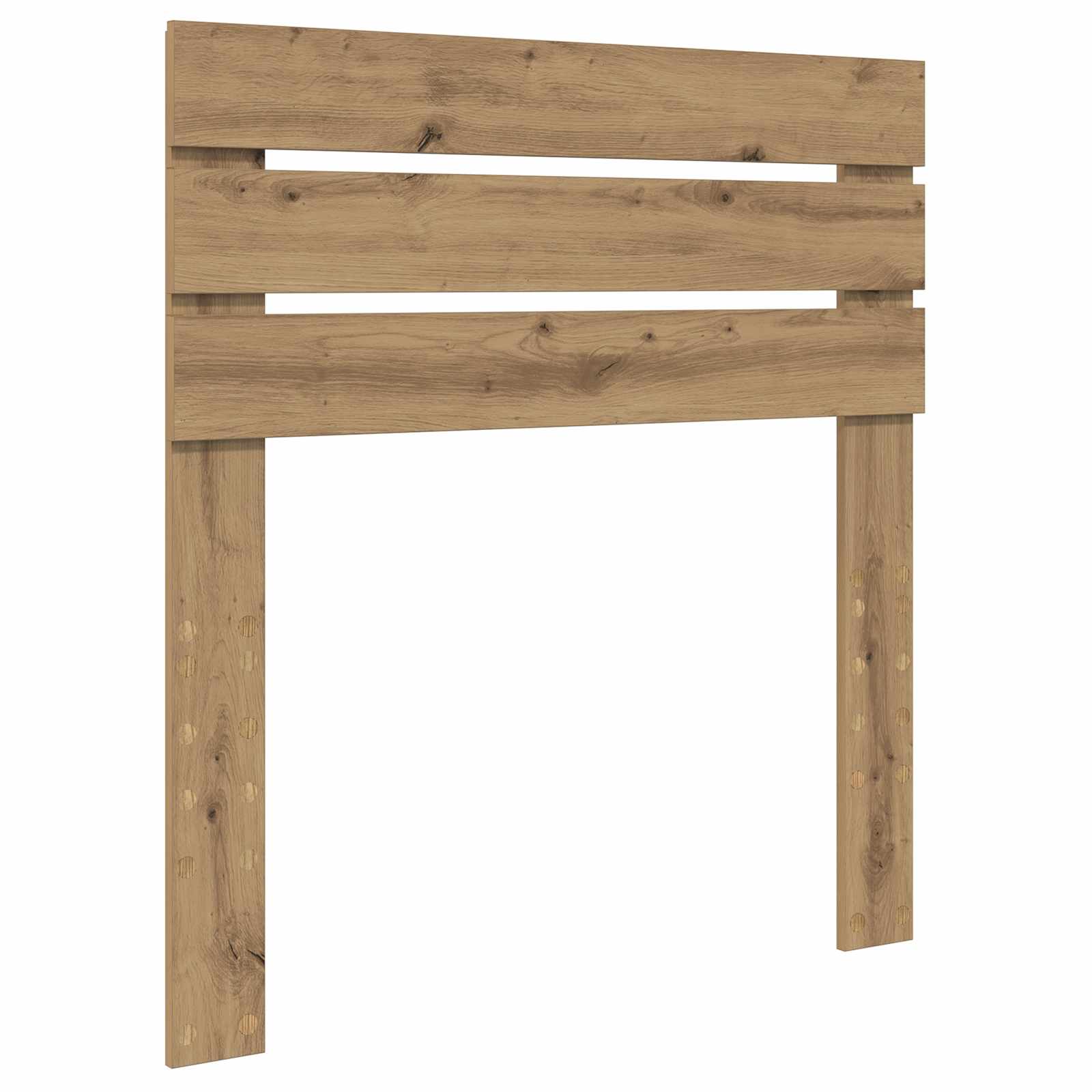 Kopfteil Artisan-Eiche Holzwerkstoff