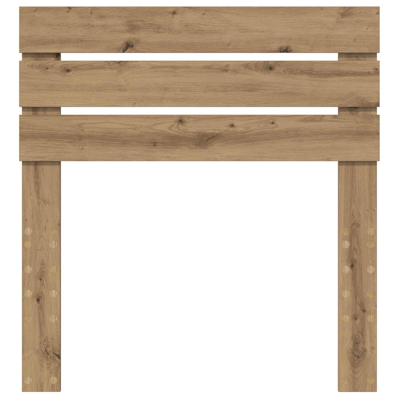 Kopfteil Artisan-Eiche Holzwerkstoff