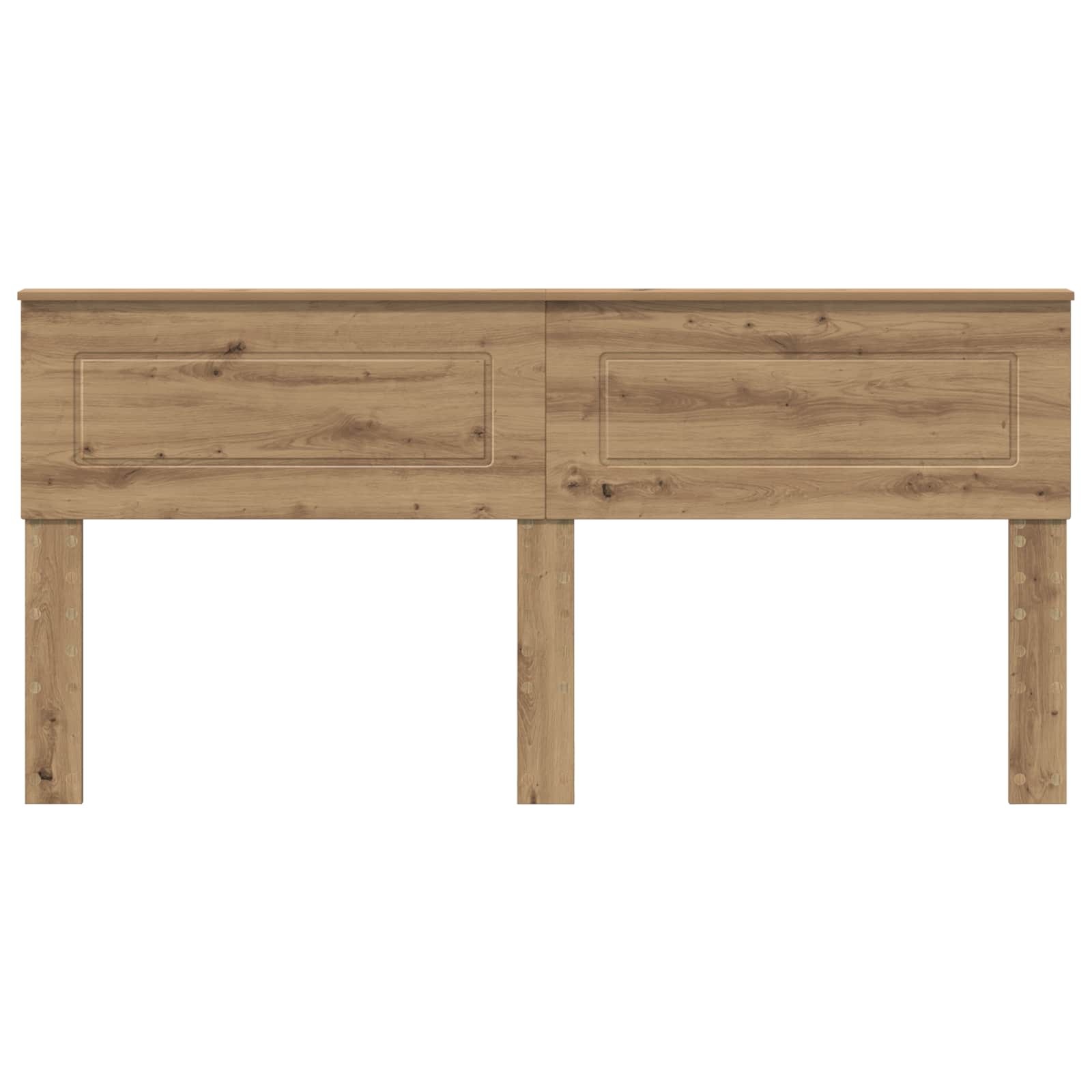 Kopfteil Artisan-Eiche Holzwerkstoff