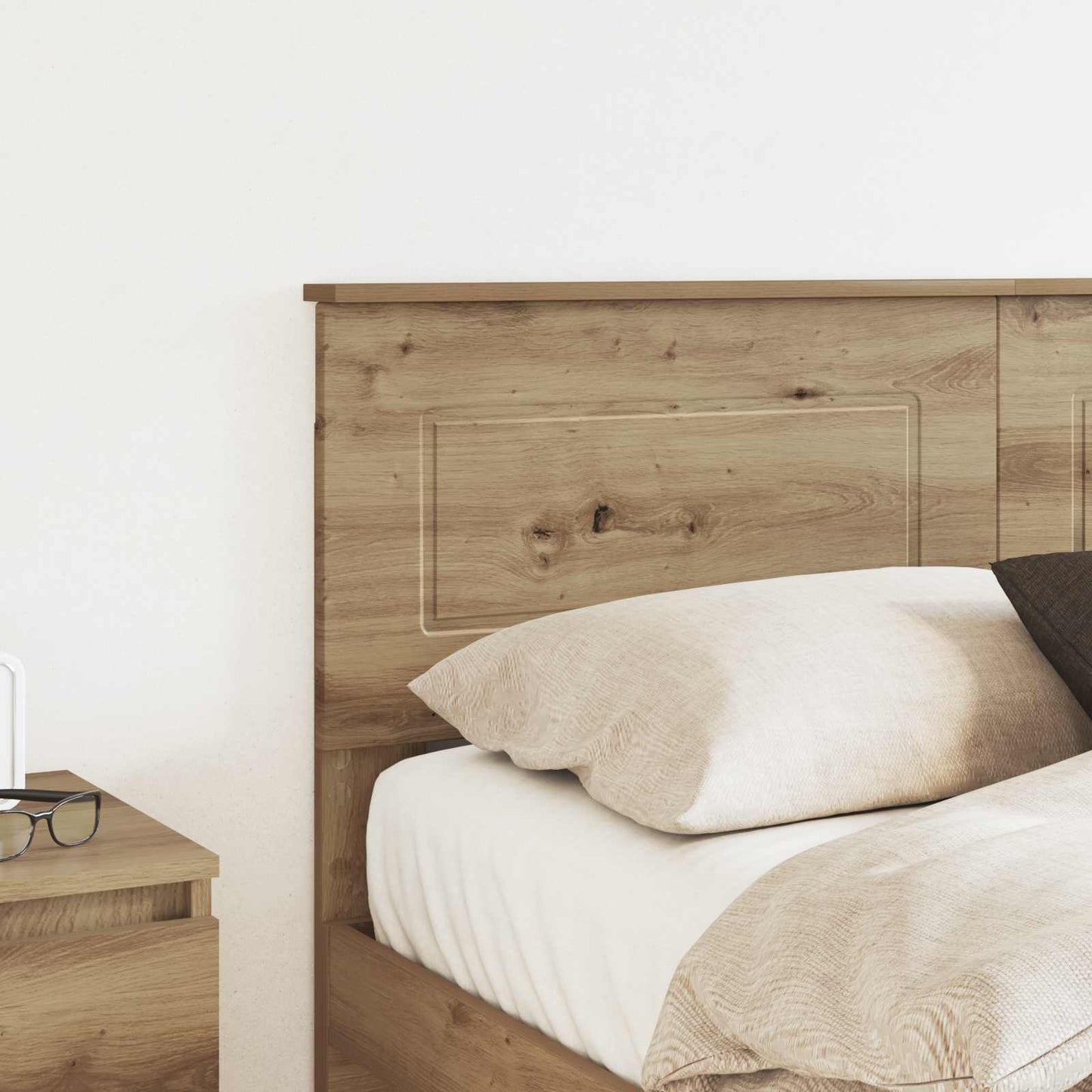 Kopfteil Artisan-Eiche Holzwerkstoff