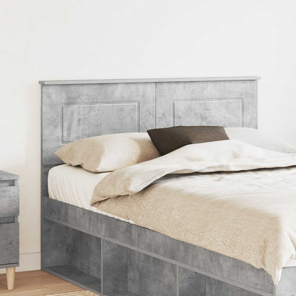Kopfteil Beton Grau Holzwerkstoff