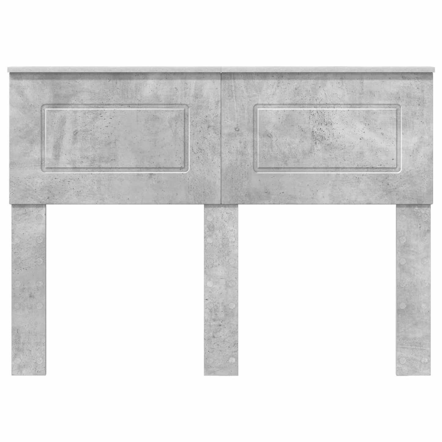 Kopfteil Beton Grau Holzwerkstoff