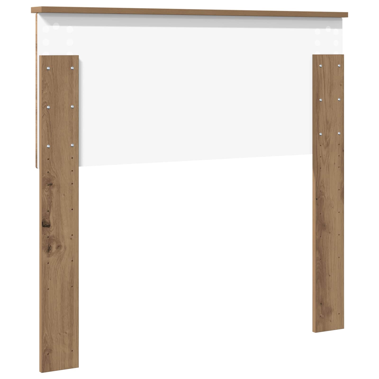 Kopfteil Artisan-Eiche Holzwerkstoff
