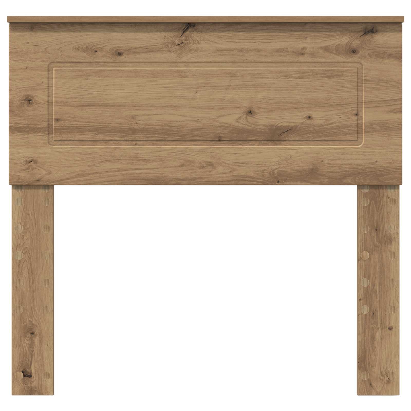 Kopfteil Artisan-Eiche Holzwerkstoff