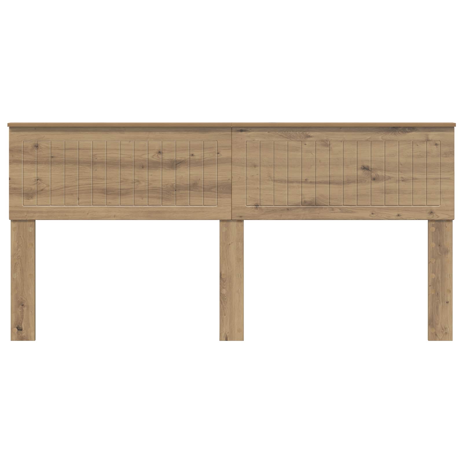 Kopfteil Artisan-Eiche Holzwerkstoff