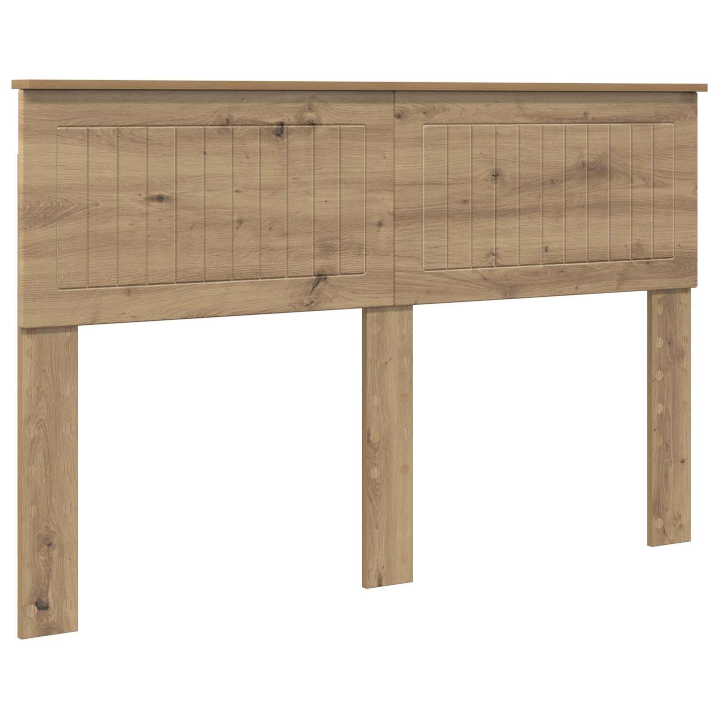 Kopfteil Artisan-Eiche Holzwerkstoff