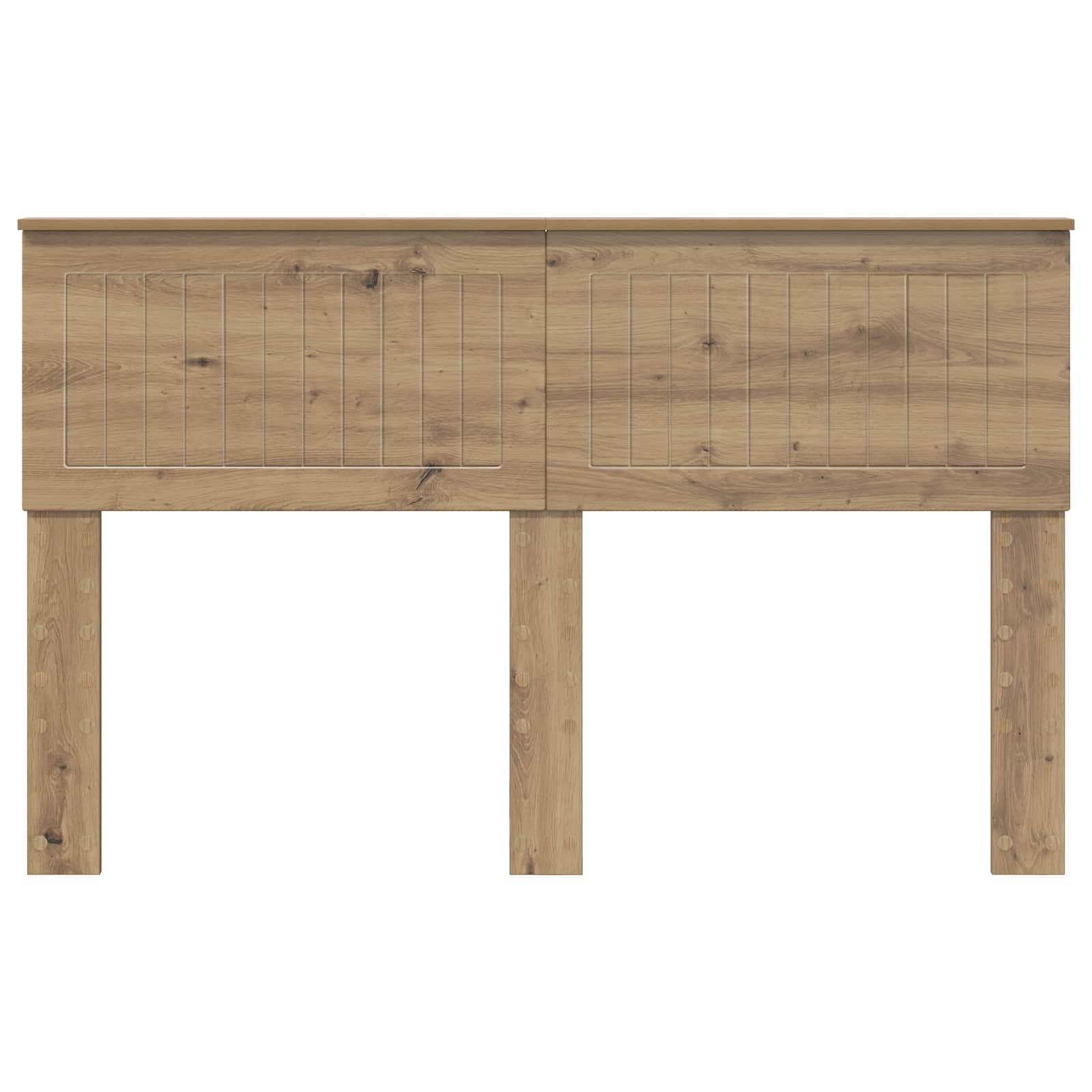 Kopfteil Artisan-Eiche Holzwerkstoff