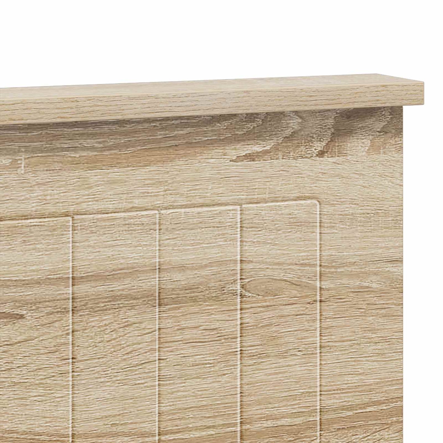 Kopfteil Sonoma-Eiche Holzwerkstoff