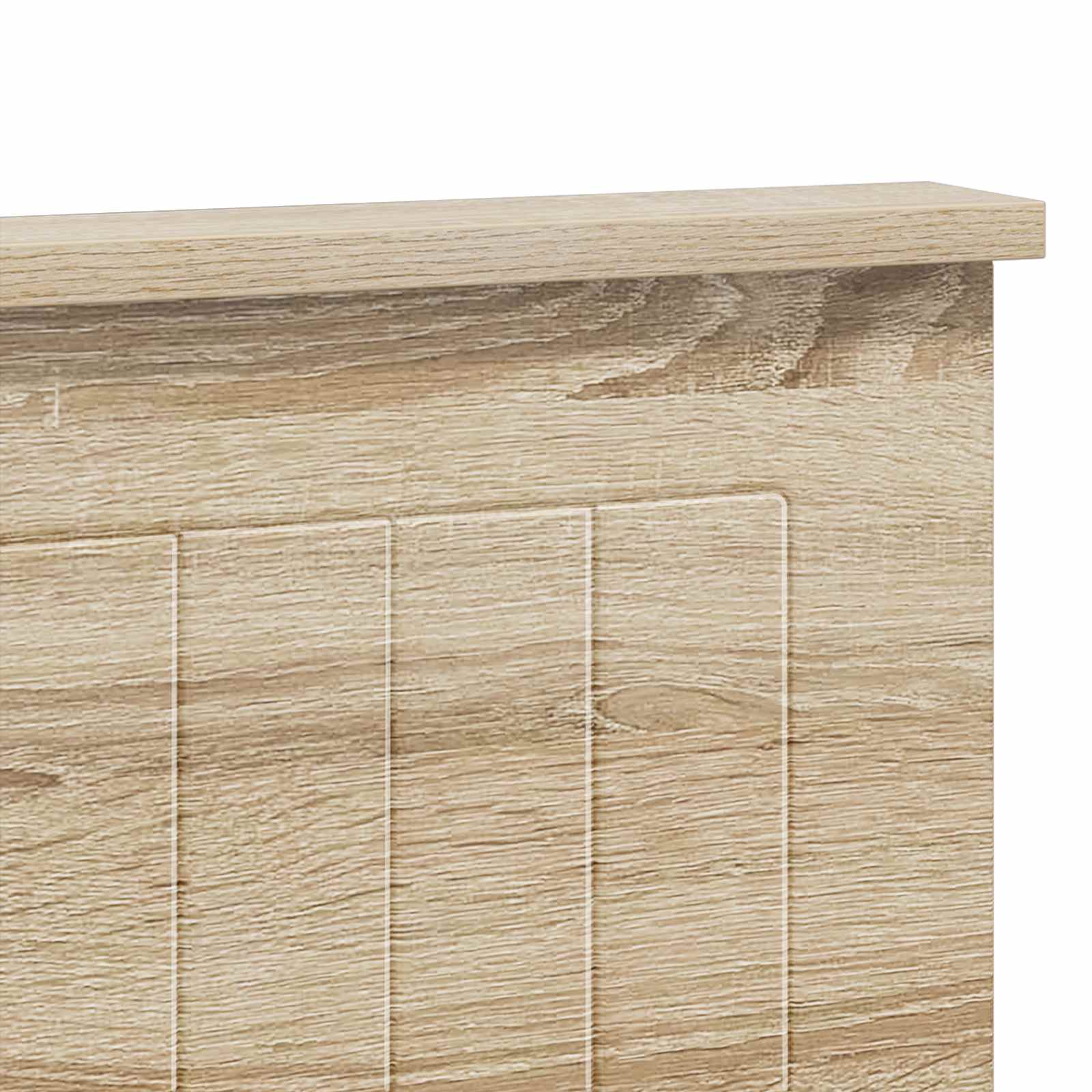 Kopfteil Sonoma-Eiche Holzwerkstoff
