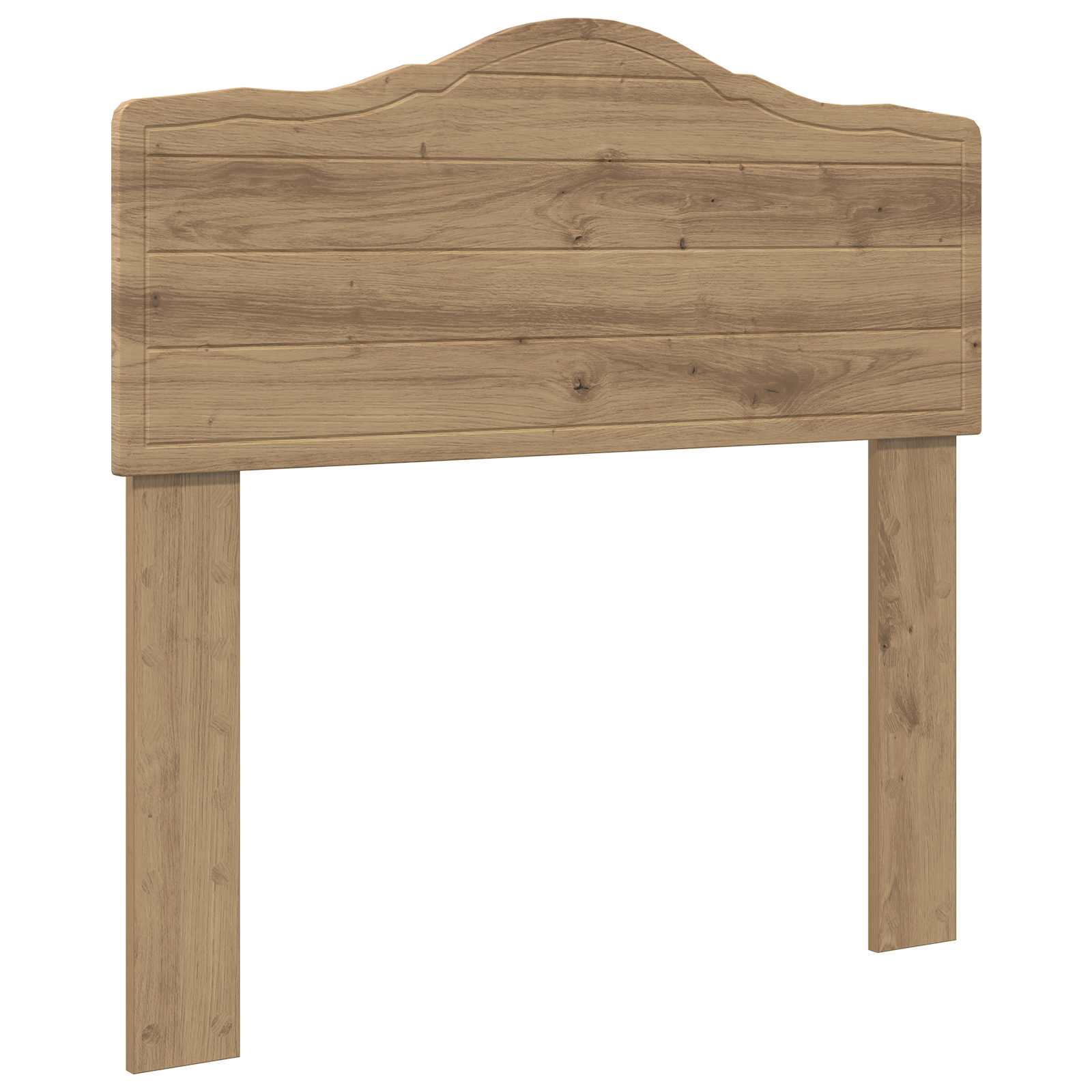 Kopfteil Artisan-Eiche Holzwerkstoff