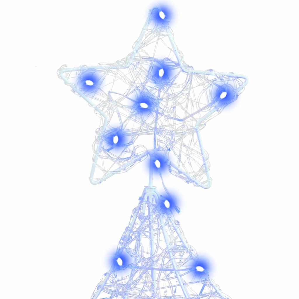 Weihnachtsbaum 100 LEDs Blau 120 cm Acryl