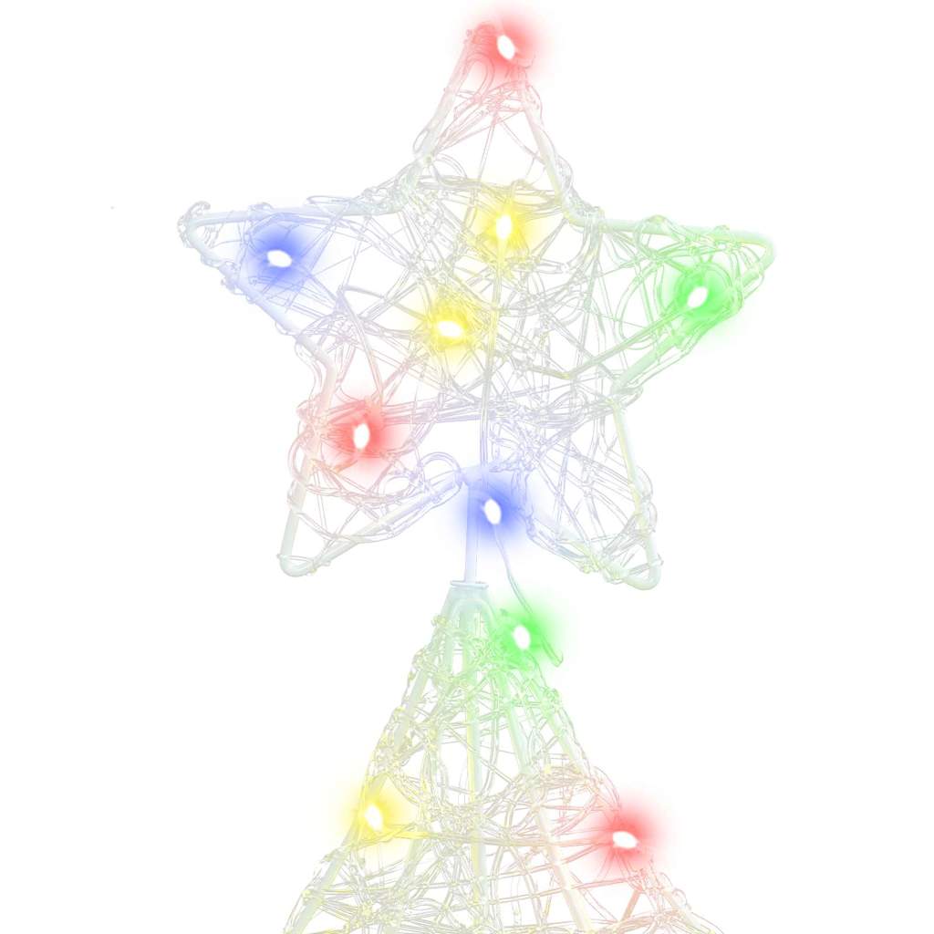 Weihnachtsbaum 100 LEDs Mehrfarbig 120 cm Acryl