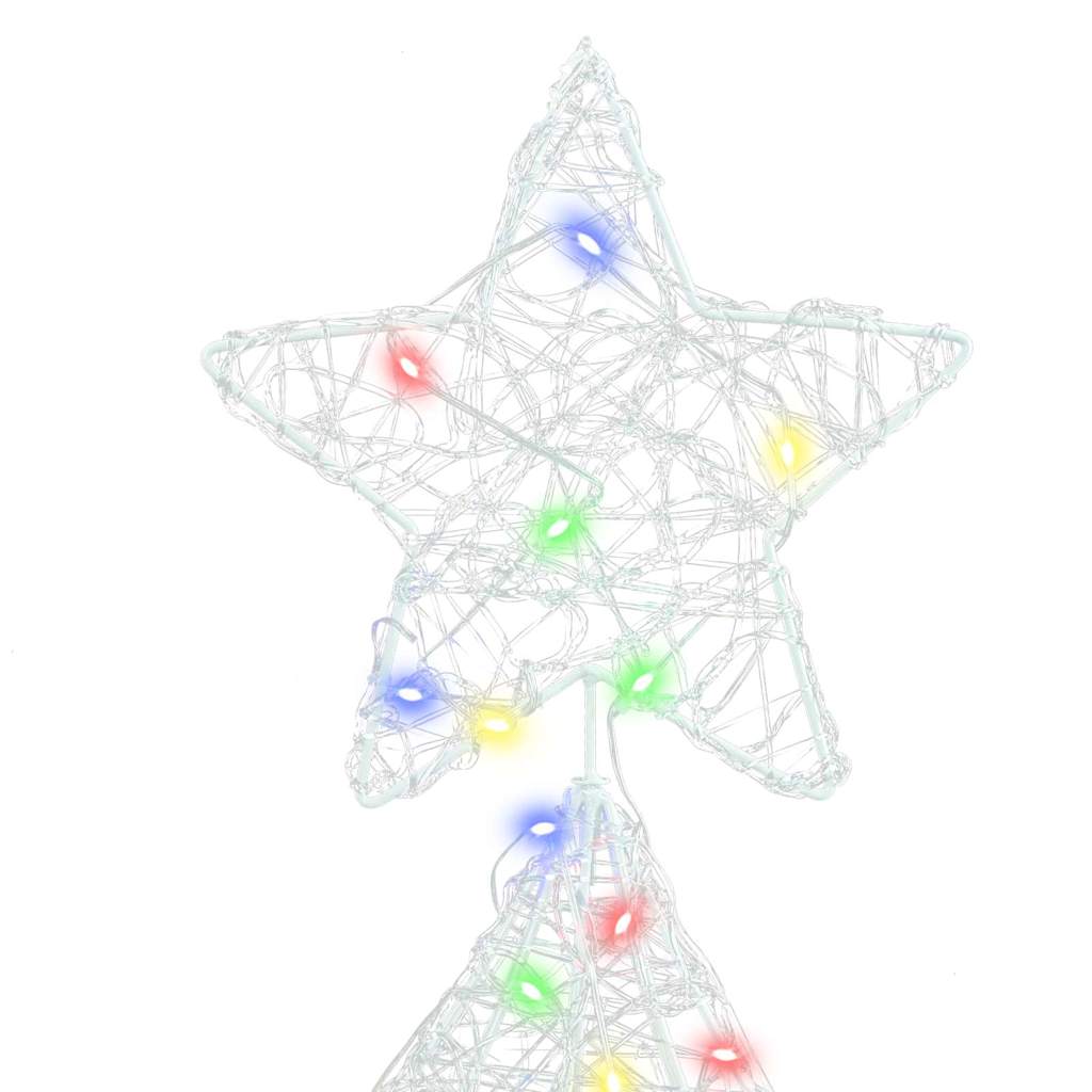 Weihnachtsbaum 160 LEDs Mehrfarbig 150 cm Acryl