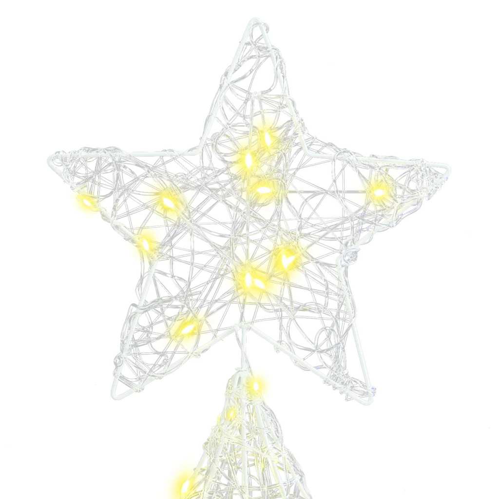 Weihnachtsbaum 240 LEDs Warmweiß 150 cm Acryl