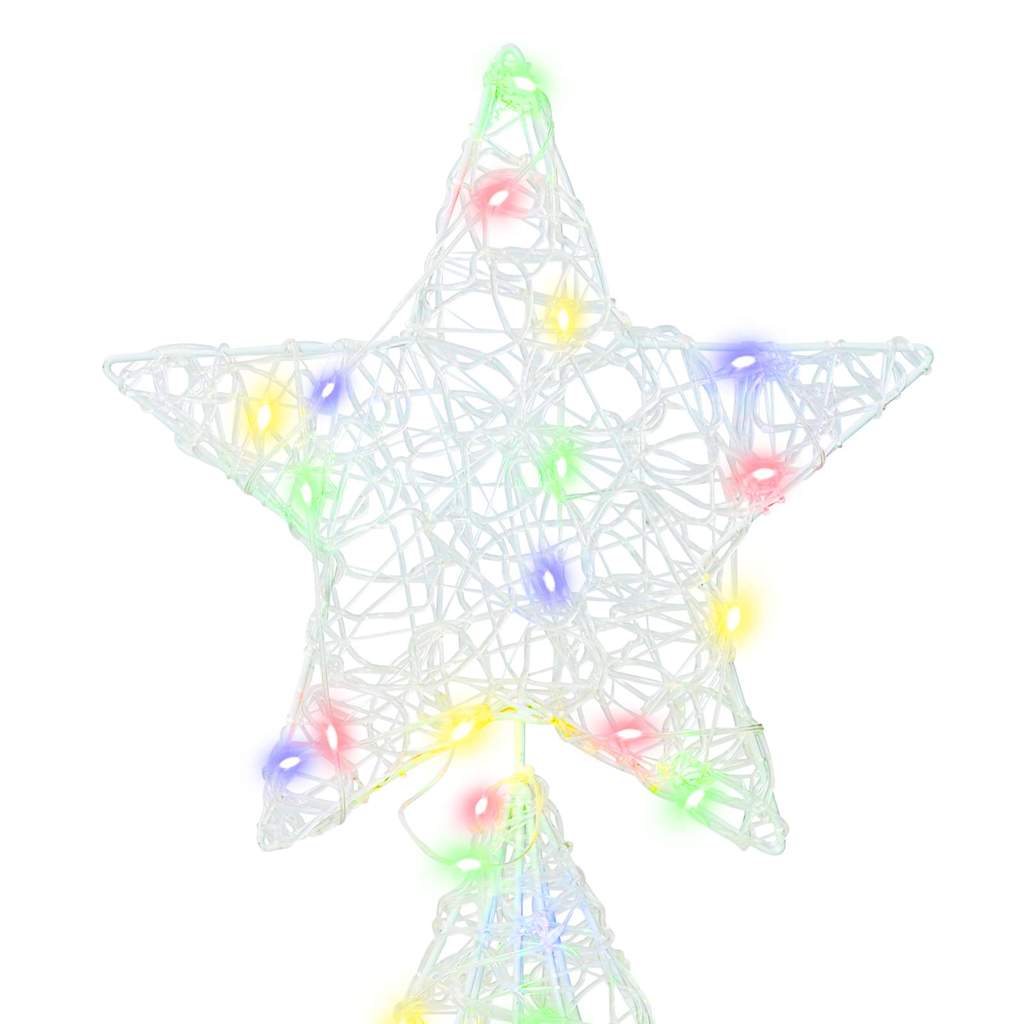 Weihnachtsbaum 240 LEDs Mehrfarbig 180 cm Acryl