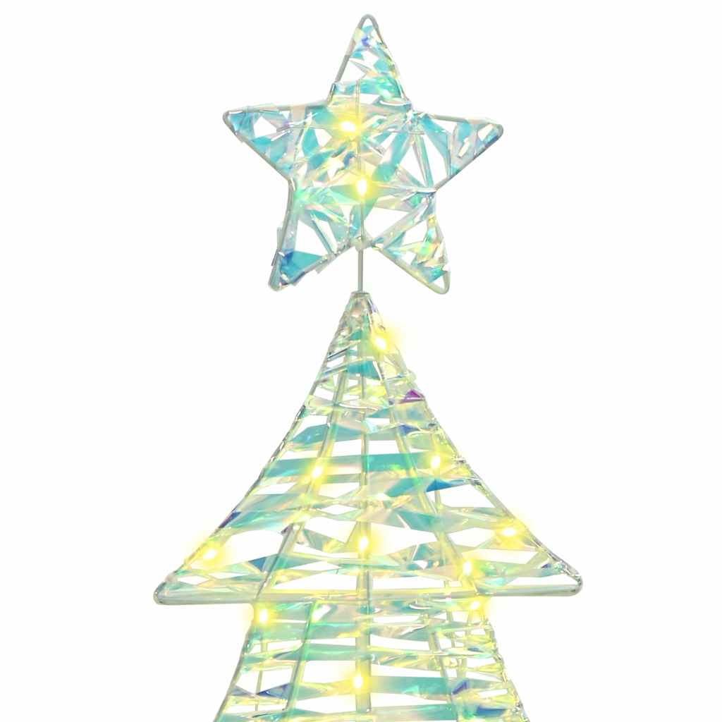 Weihnachtsbaum 120 LEDs Warmweiß 120,5 cm PET