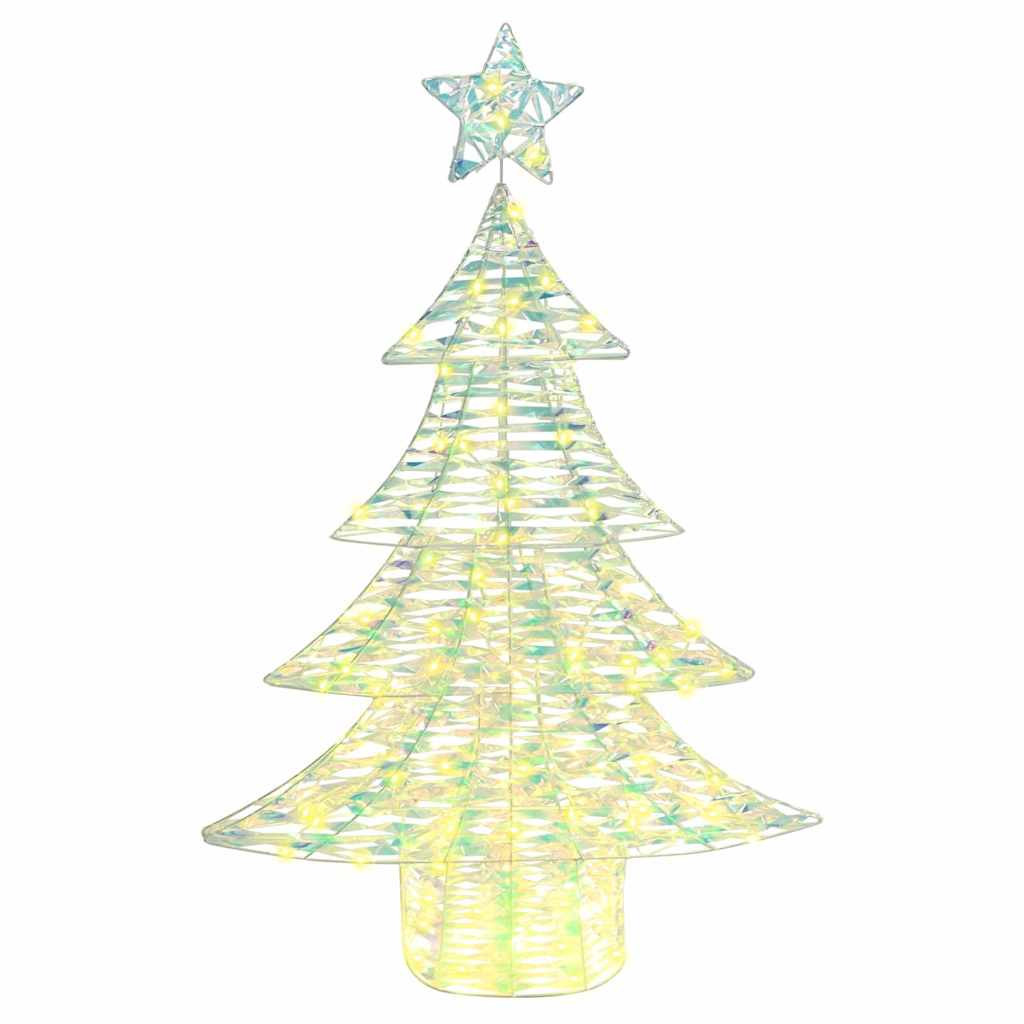 Weihnachtsbaum 120 LEDs Warmweiß 120,5 cm PET