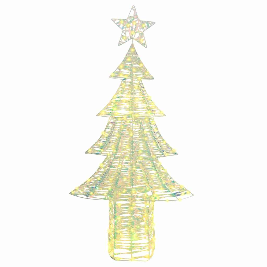 Weihnachtsbaum 240 LEDs Warmweiß 181 cm PET