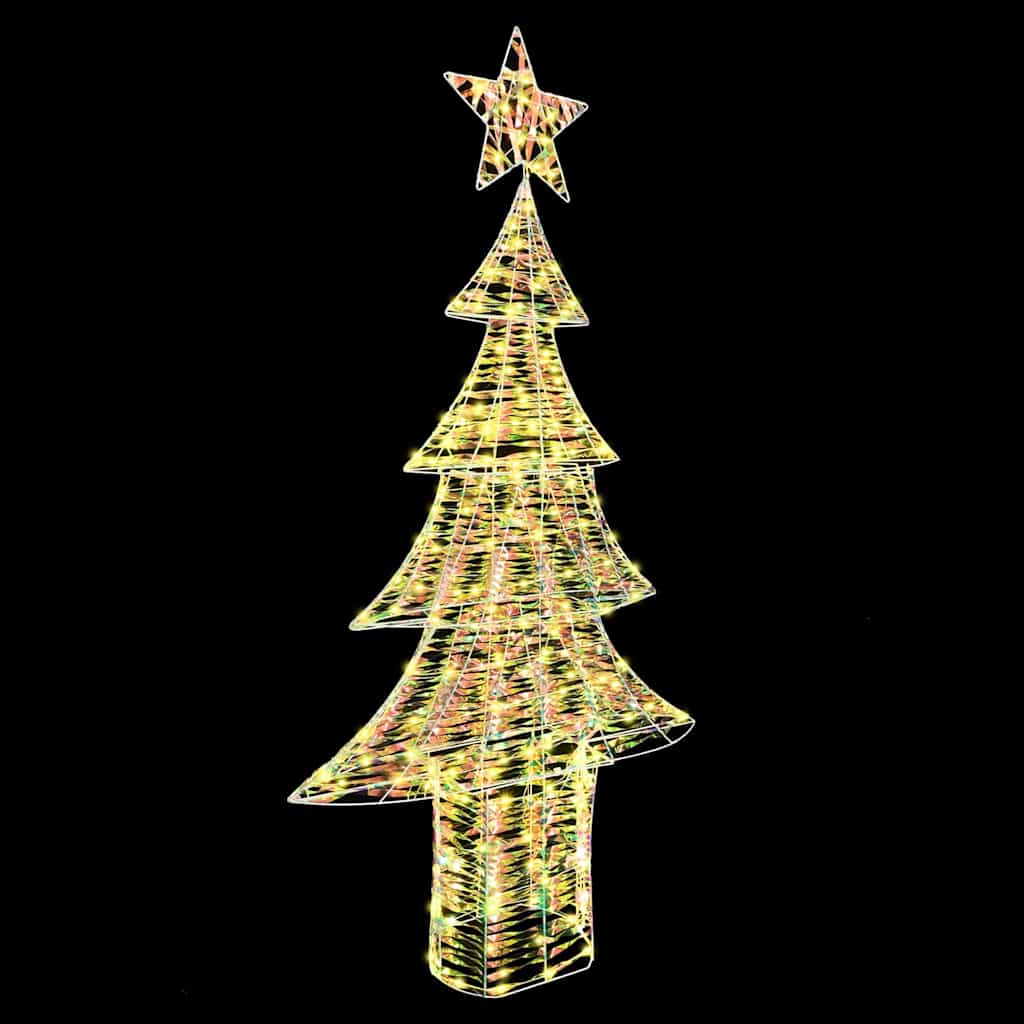 Weihnachtsbaum 240 LEDs Warmweiß 181 cm PET