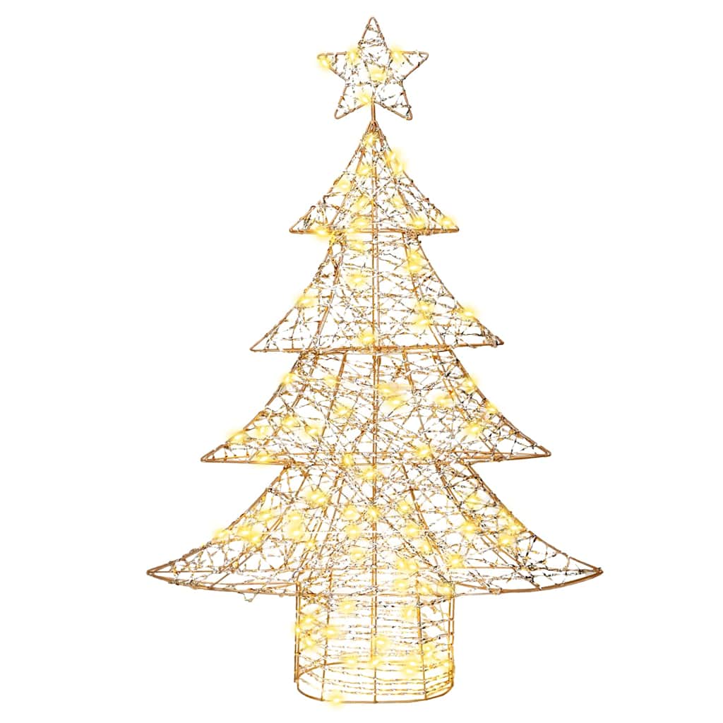 Weihnachtsbaum 120 LEDs Warmweiß 120,5 cm PET