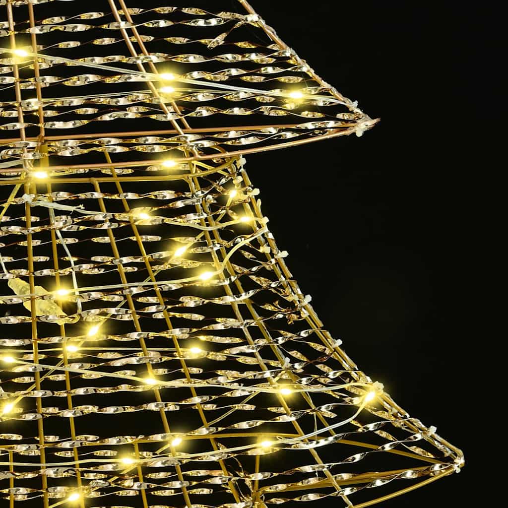 Weihnachtsbaum 240 LEDs Warmweiß 181 cm PET