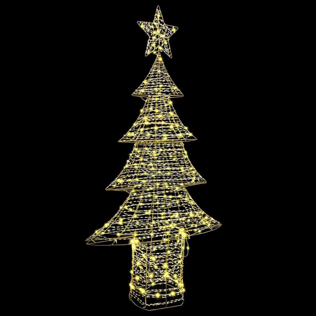 Weihnachtsbaum 240 LEDs Warmweiß 181 cm PET