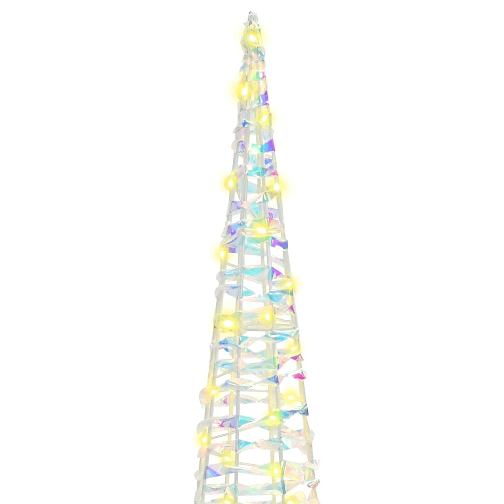 Weihnachtsbaum 3 Stk. Warmweiß 20 x 20 x 80 cm PET 90 LEDs