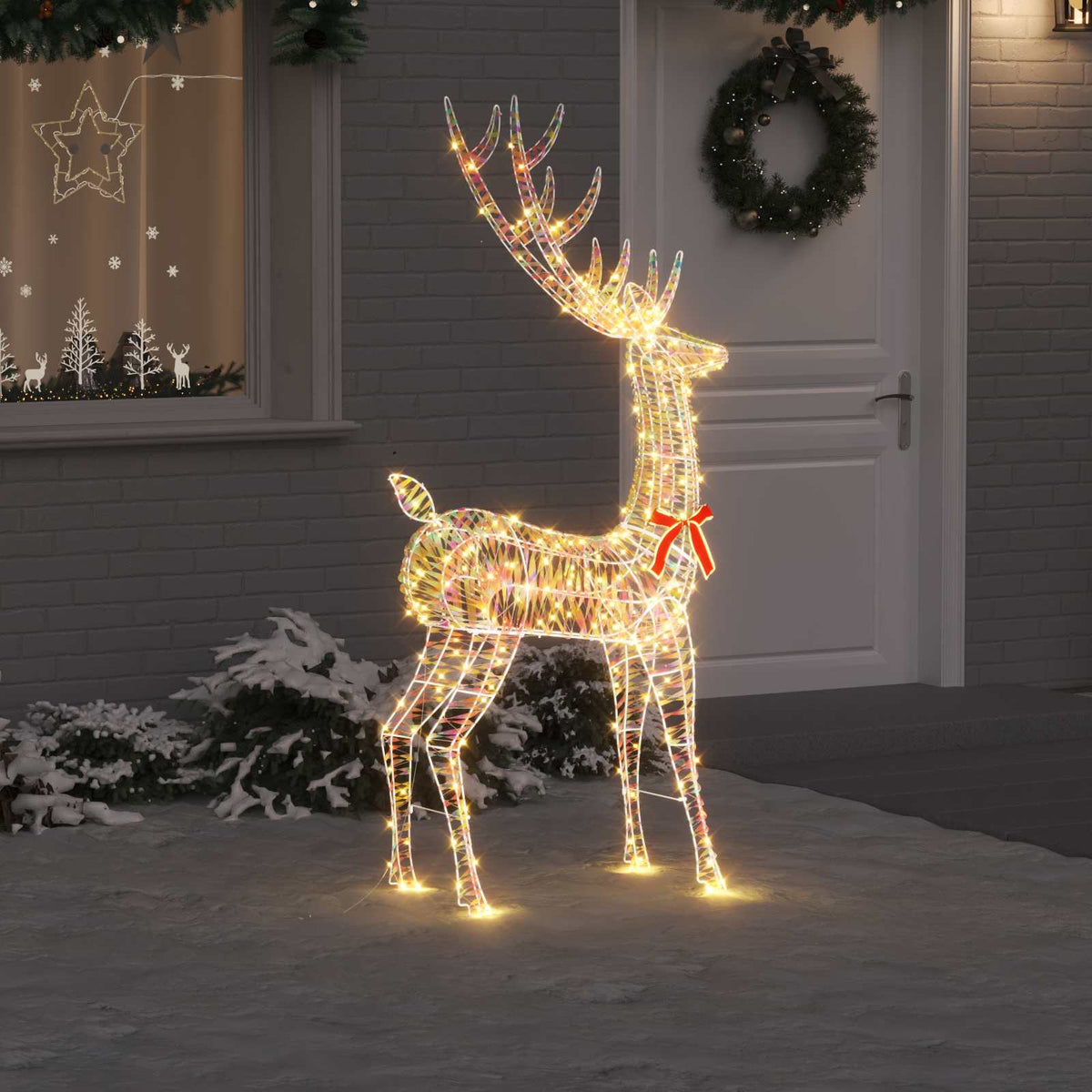 3D Weihnachtsrentier LOVIISA 250 LEDs Warmes Weiß