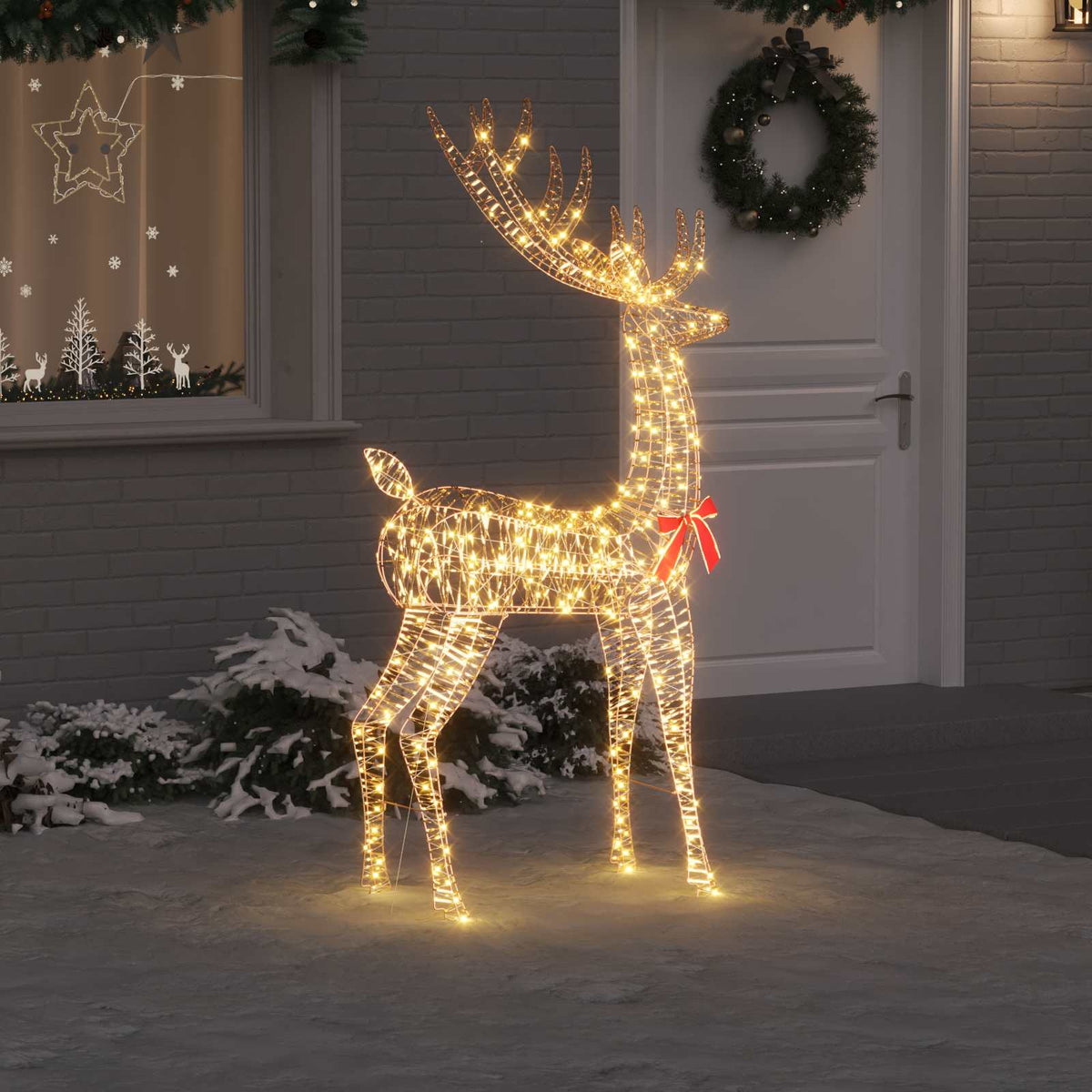 3D Weihnachtsrentier LOVIISA 250 LEDs Warmes Weiß
