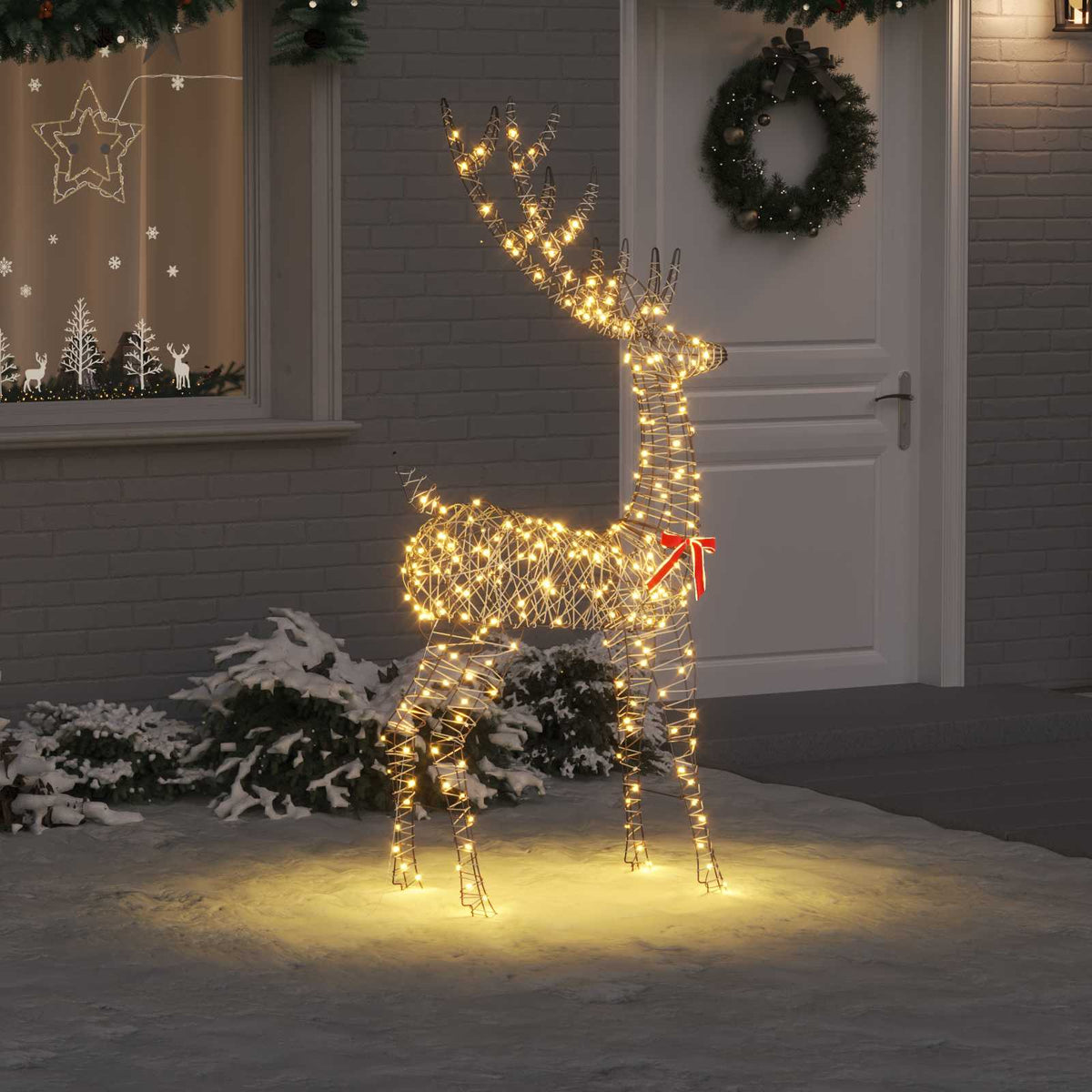 3D Weihnachtsrentier LOVIISA 250 LEDs Warmes Weiß