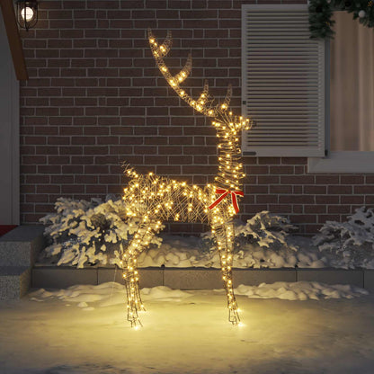 3D Weihnachtsrentier LOVIISA 250 LEDs Warmes Weiß