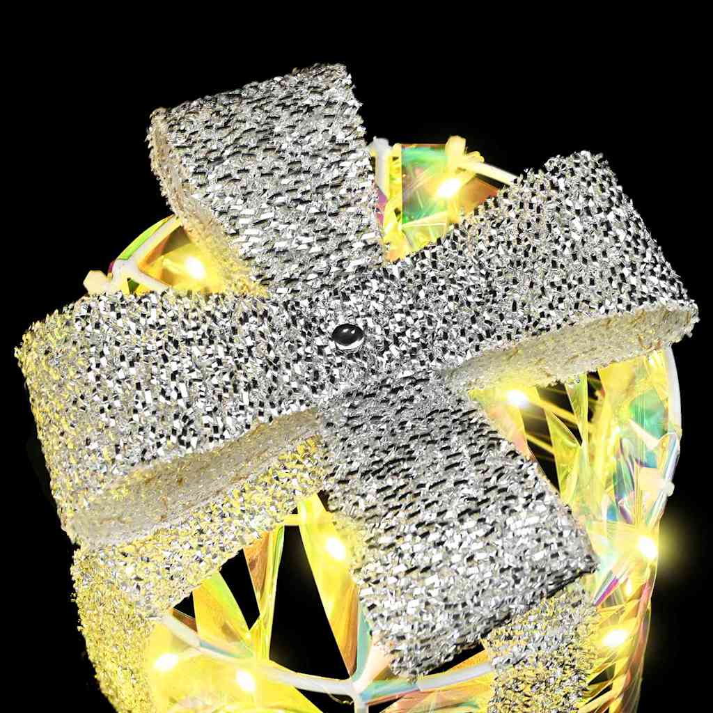 Geschenkbox Dekoration 3 pcs Warmweiß 20 x 20 x 20 cm Haustier