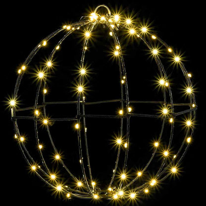 Weihnachts-Finial-Licht 2 stk. 192 LEDs Warmes Weiß