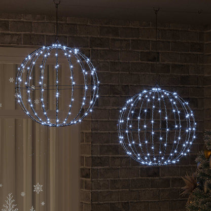 Weihnachts-Finial-Licht 2 stk. 320 LEDs Kaltes Weiß